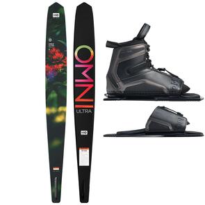 HO SPORTS 2027 OMNI ULTRA STANCE SLALOM SKI PACAKGE JUNGLE