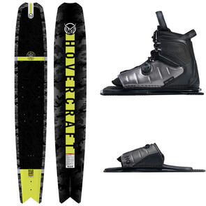 HO SPORTS HOVERCRAFT STANCE ATOP SLALOM SKI PACKAGE