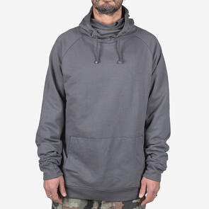 ENDEAVOR SNOWBOARDS 2024 ORGANIC COTTON RIDING HOODIE - CHARCOAL