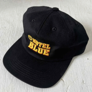 HOTEL BLUE 10 CENT HAT BLACK