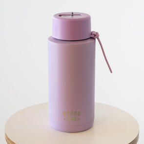 HYPER RIDE LAVENDER TRIPLE WALL VACUUM INSULATED CERAMIC STAINLESS WATER BOTTLE