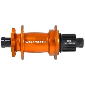 WOLF TOOTH REAR HUB - MOUNTAIN  6B - MS - 12X148MM 28H J-BEND 60T - ORANGE