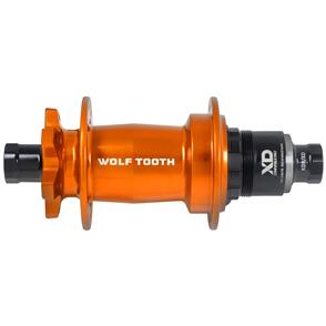 WOLF TOOTH REAR HUB - MOUNTAIN  6B - XD - 12X148MM 28H J-BEND 60T - ORANGE
