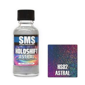SMS AIR BRUSH PAINT 30ML HOLOSHIFT ASTRAL VIOLET/BLUE/HOLO ACRYLIC LACQUER SCALE MODELLERS SUPPLY