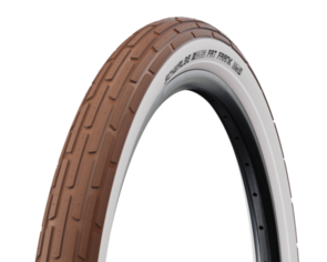 SCHWALBE FAT FRANK 26X2.35 ACTIVE WIRE SBC K-GUARD HS375 BROWN/WHITEWALL-REFLEX
