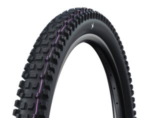 SCHWALBE TYRE ALBERT RADIAL 27.5 X 2.50 GRAVITY PRO FOLDING ULTRA SOFT COMPOUND TL-READY HS461 BLACK