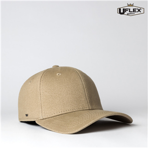 UFLEX U15603 UFLEX PRO STYLE 6 PANEL FITTED - KHAKI