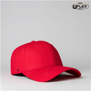 UFLEX U15603 UFLEX PRO STYLE 6 PANEL FITTED - RED