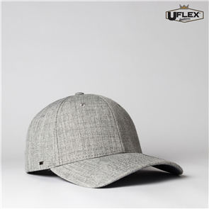 UFLEX U15608 UFLEX PRO STYLE 6 PANEL SNAPBACK - GREY MELANGE