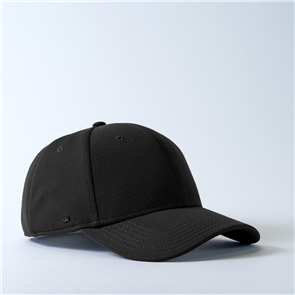 UFLEX U20603 RECYCLED POLYESTER CAP - BLACK