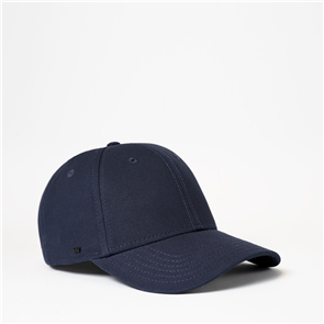 UFLEX U20608RC 6 PANEL RECYCLED COTTON BASEBALL CAP - NAVY