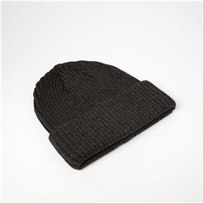 UFLEX U20900 FISHERMANS BEANIE - CHARCOAL MELANGE