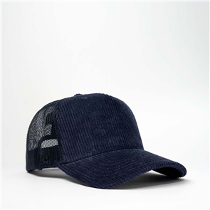 UFLEX U21512 UFLEX CORD TRUCKER SNAPBACK - NAVY / NAVY