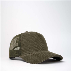 UFLEX U21512 UFLEX CORD TRUCKER SNAPBACK - OLIVE / LIGHT OLIVE