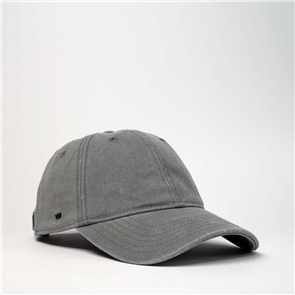 UFLEX U22610 UFLEX COTTON CANVAS UNSTRUCTURED 6 PANEL CAP - CHARCOAL