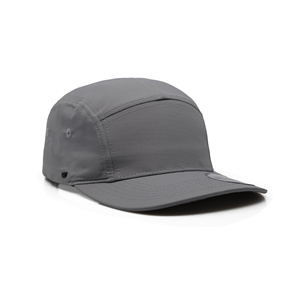 UFLEX U23505 RIPSTOP 5 PANEL CAP - GREY