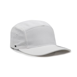 UFLEX U23505 RIPSTOP 5 PANEL CAP - WHITE