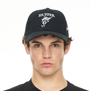 HUFFER BASEBALL SNAP BACK CAP/BILLS BLACK