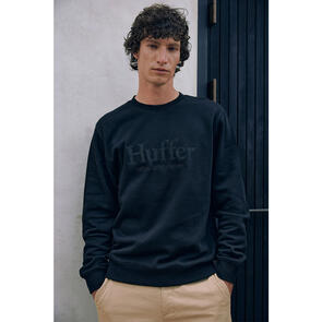 HUFFER CLASSIC CREW / BASIS BLACK
