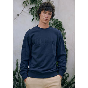 HUFFER CLASSIC CREW / BASIS NAVY