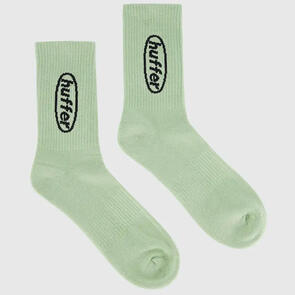HUFFER HFR RIB SOCK/PRIME MATCHA