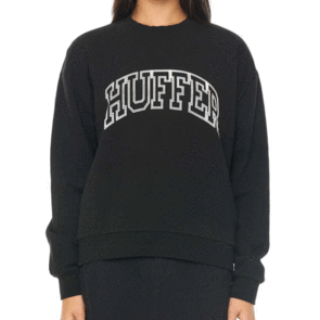 HUFFER SLOUCH CREW 350/LINED OUT BASALT