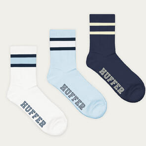 HUFFER HFR RIB SOCK/ALL STARS 3 PACK MULTI