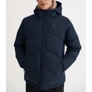 HUFFER 2025 WMNS CLASSIC DOWN JKT HRGBONE NAVY