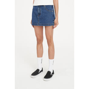 HUFFER 97 DENIM MINI SKIRT RODEO BLUE