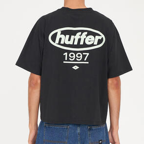 HUFFER BLOCK CROP TEE 220/PRIMED BASALT