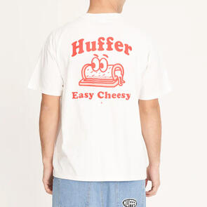 HUFFER BLOCK TEE 220/EASY CHEESY CHALK