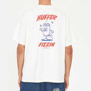 HUFFER BLOCK TEE 220/FIZZIN CHALK