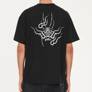 HUFFER BLOCK TEE 220/INKED BLACK