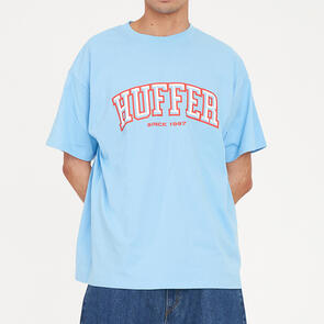 HUFFER BLOCK TEE 220/IN PLAY BLUE GLEAM