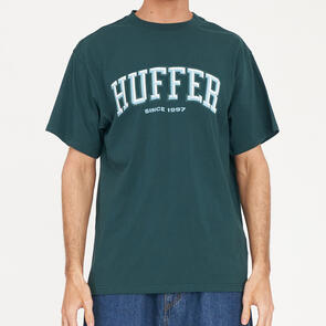HUFFER BLOCK TEE 220/IN PLAY DEEP EMERALD