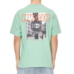 HUFFER BLOCK TEE 220/ NONSTOP LICHEN