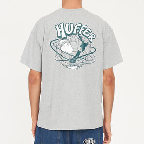 HUFFER BLOCK TEE 220/ORBIT GREY MARLE