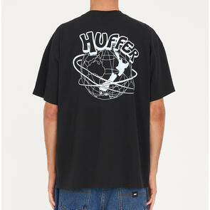 HUFFER BLOCK TEE 220/ORBIT BLACK