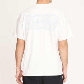 HUFFER BLOCK TEE 220/VERT CHALK
