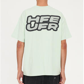 HUFFER BLOCK TEE 220/VERT MATCHA
