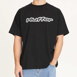 HUFFER BLOCK TEE 220/VERT BLACK