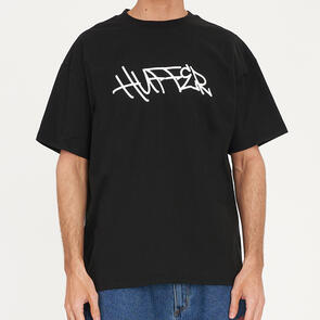 HUFFER BLOCK TEE 220/WAVES BLACK