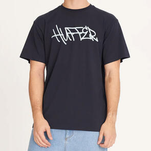 HUFFER BLOCK TEE 220/WAVES NAVY