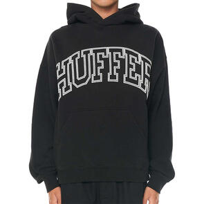 HUFFER BOX HOOD 450/LINED OUT WASHED BLACK