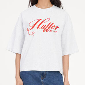 HUFFER BOXY CROP TEE 220/HOME RUN SILVERMARLE