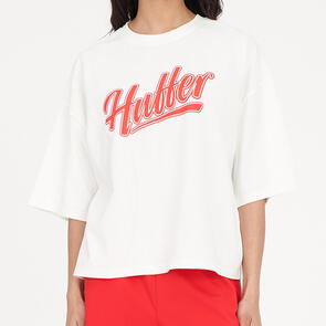 HUFFER BOXY CROP TEE 220/1ST BASE CHALK