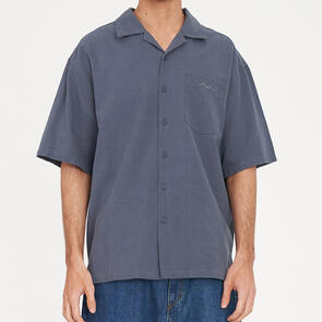 HUFFER CABANA BOX SHIRT SLATE