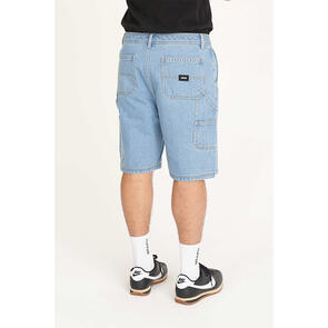 HUFFER CARPENTER DENIM JORT SHORT DRIFT BLUE