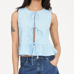 HUFFER CATALINA BOW TOP BLUE/CHALK