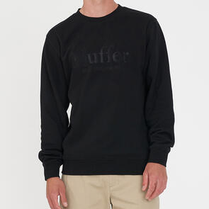 HUFFER CLASSIC CREW / BASIS BLACK